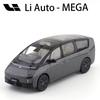 Li Auto Mega L6 L7 L8 L9 1/64 Car Alloy Motor Vehicle Diecast Metal Model Kids Toys For Boys Friends Gifts Collect Ornaments