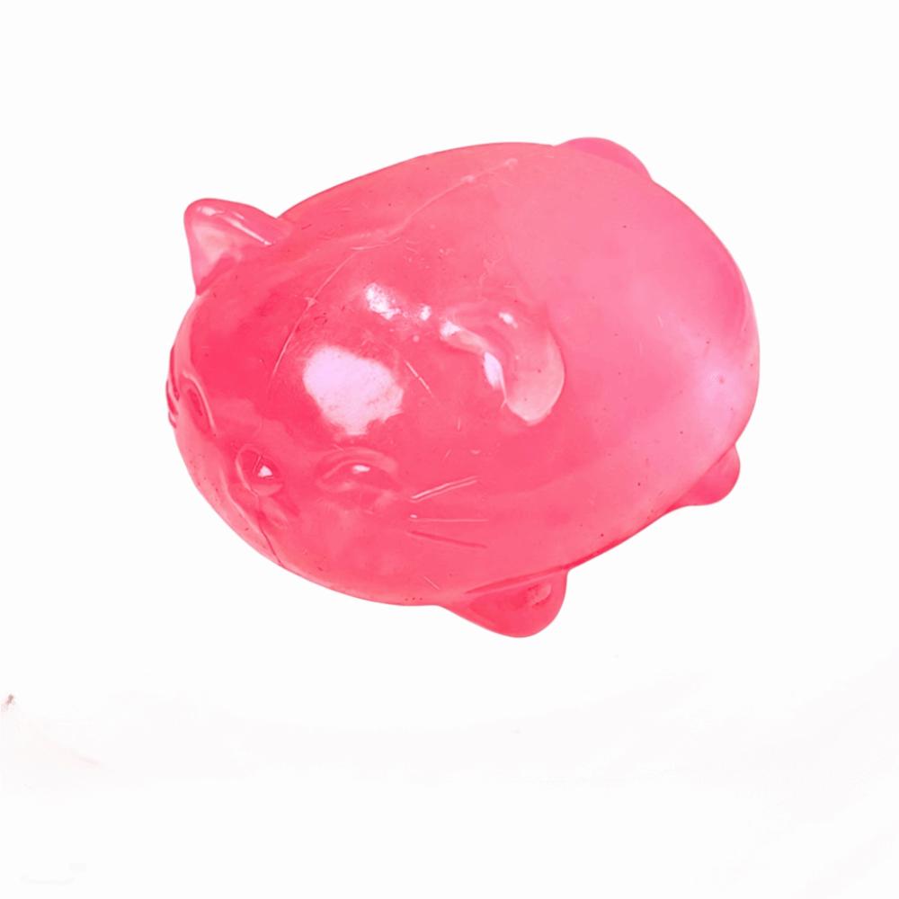 Cute Design Slow Rebound Cat Squishy Slow Rising Cat Shape Cat Squeeze Stretchable Soft Texture Sensory Birthday Gift