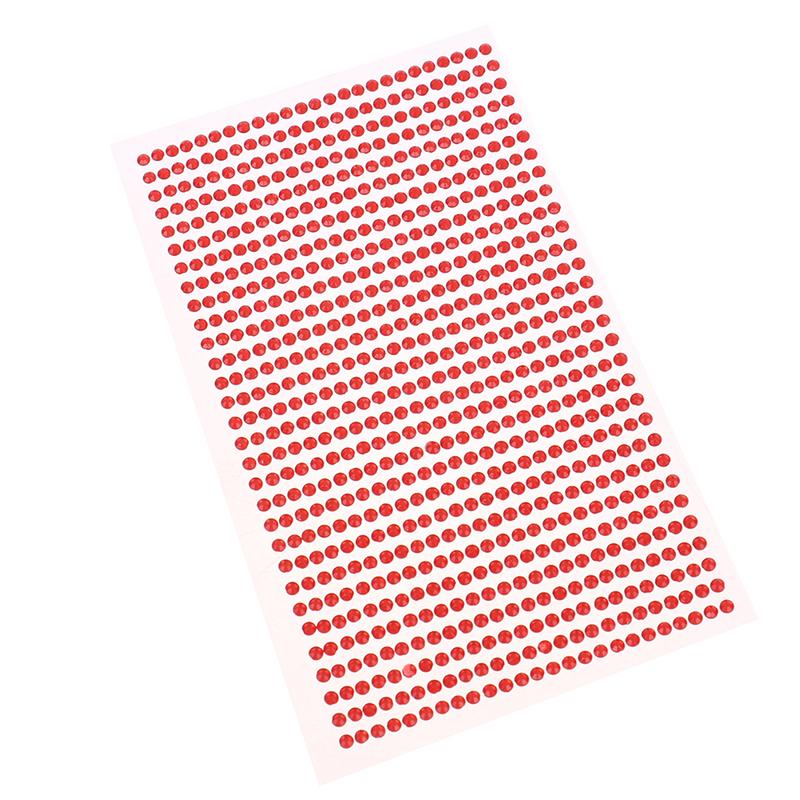 

750шт алмазная наклейка самоклеящаяся наклейка акриловая татуировка красный