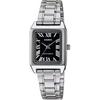 CASIO Standard Analog Ladies Watch LTP-V007D-1B Black Silver Metal Band Overseas Model