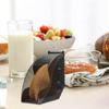 Triangle Coffee Filter Storage Cone Coffee Filters Storage Acrylic Triangle Coffee Filter Holder With Dustproof Cover Storage