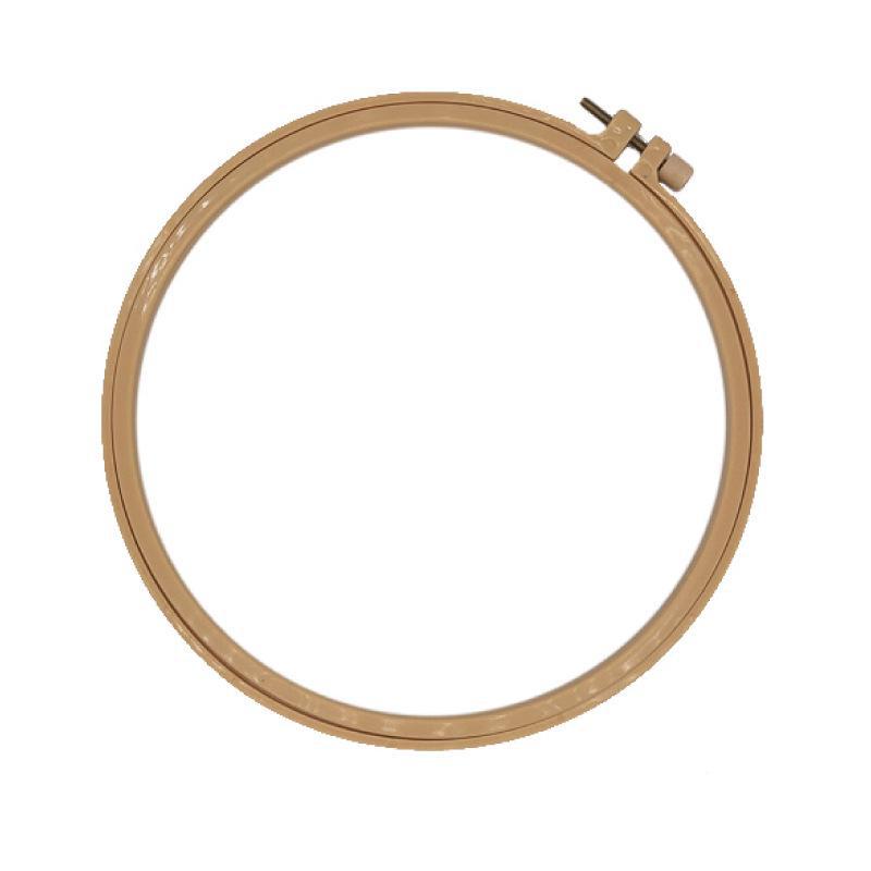 Verstellbarer Stickrahmen aus Bambusimitat: Dekoratives DIY-Ornament & Kreuzstichrahmen