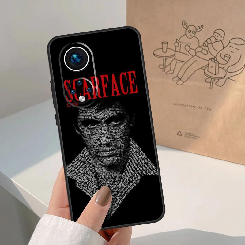 Scarface Tony Montana Film Hülle Für Honor Magic 7 Lite 5 6 Pro Hülle Für Honor 400 200 90 70 50 X9 X8a X8b X9a X9b X9c