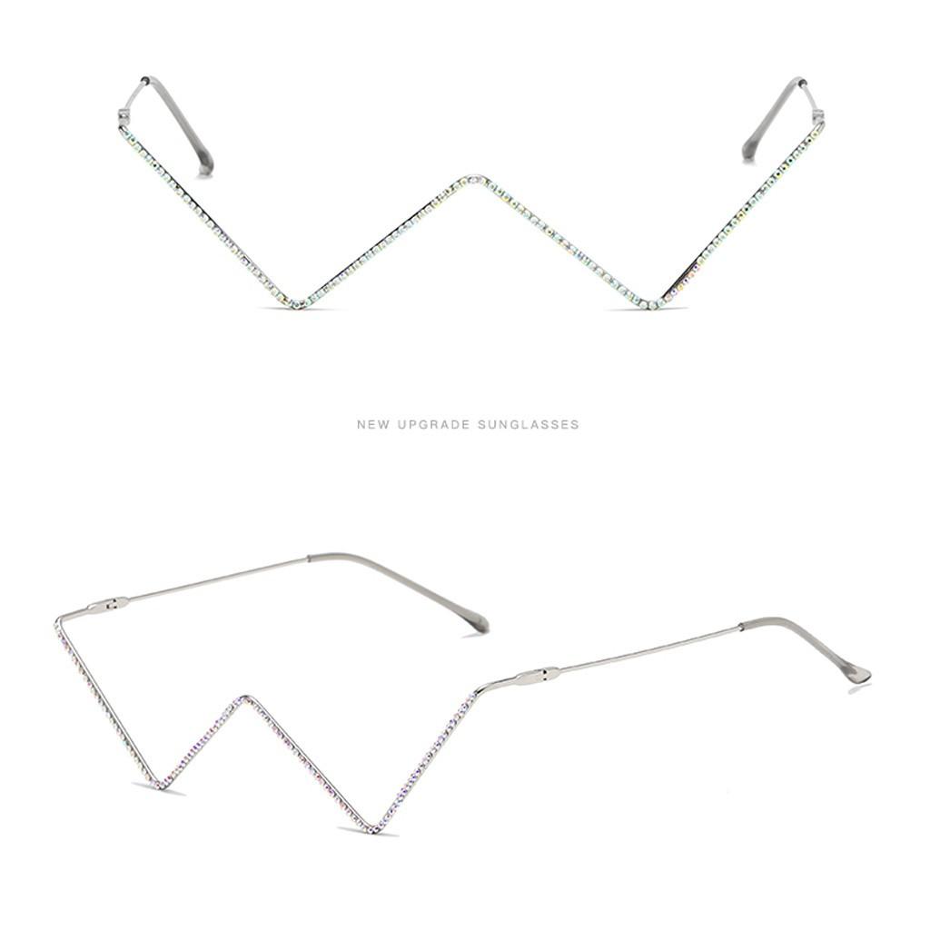 Irregular Shape Retro Glasses Eyewear Vintage Unisex Glasses Frame Accessory