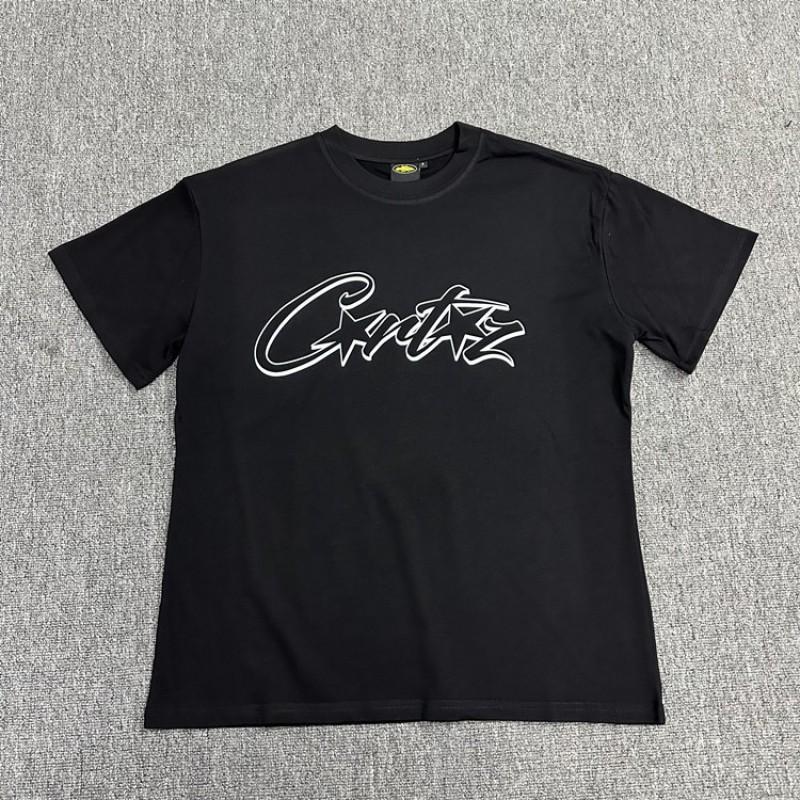 Corteiz Alcatraz Print Tee Unisex Streetwear Hip Hop Skateboard Casual Cotton T-Shirt Loose Fit