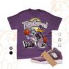 Air Trainer SC Purple Gold 1996 30th Anniversary, Rabbit And Duck Match Shirt and kids tshirt, Sneaker Match Shirt and kids tshirt, Sneakerhead Gift