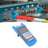 Optical Power Meter High Accuracy Rechargeable Fiber Attenuation Tester with LED Light -50 to +26dbm