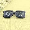 Ochelari de Soare Pixelați Mozaic Pătrat Stil Anime - Rame Rectangulare la Modă