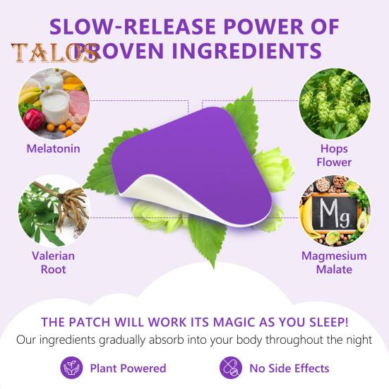 30/60Pcs Sleep Patches Natural Plants Fast Acting Sleep Aid Patches Portable Travel Men Women Body Fatigue Relief Deep Sleeping Stickers