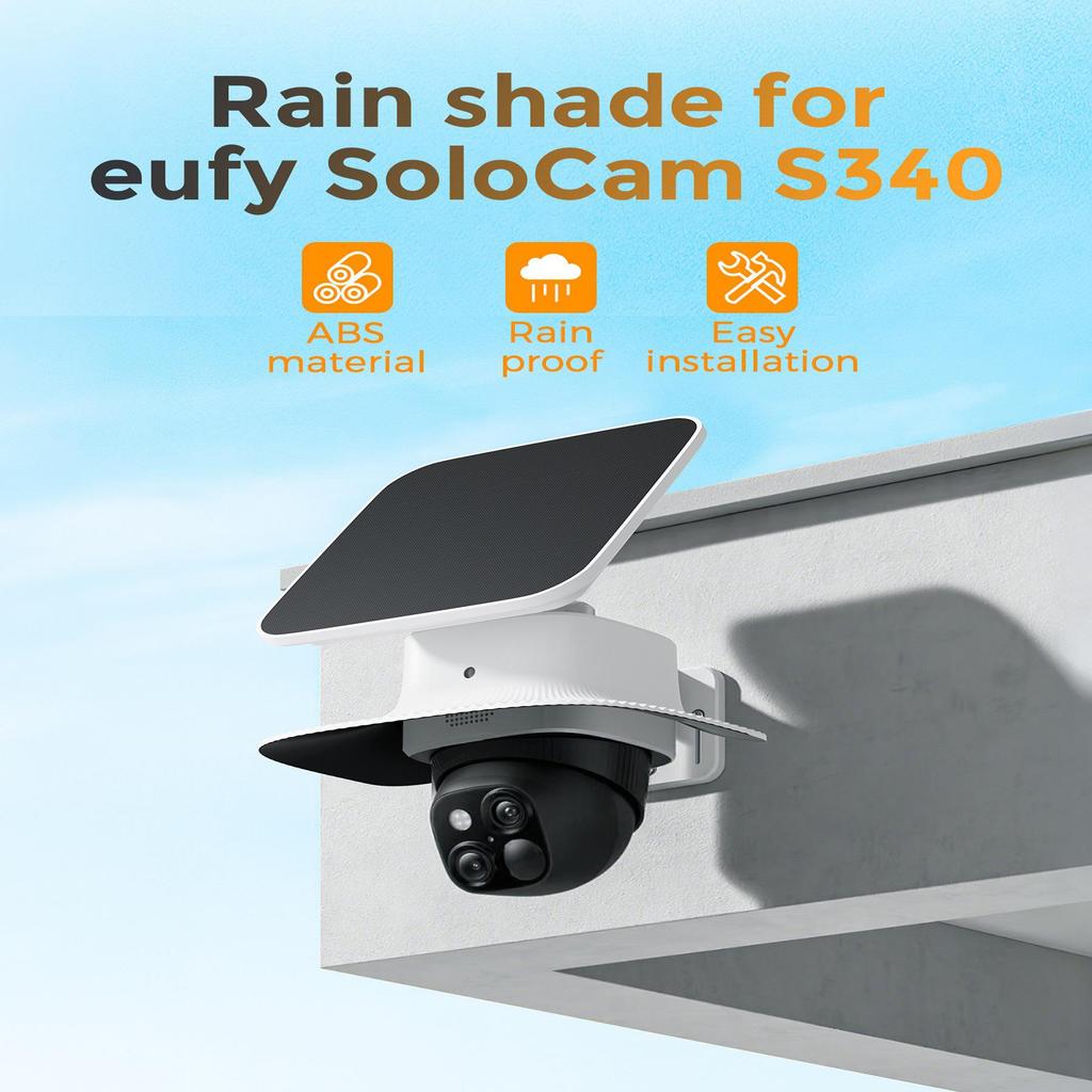 Eufy S340 Outdoor Camera Cover - Sun & Rain Protection for Security, with Protective Shield