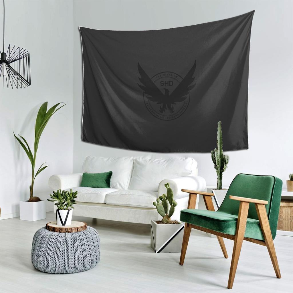 The Division 2 Shd Strategic Homeland Division Tapestry Decoration Art Aesthetic Tapestries Home Wall Cloth Wall Hanging