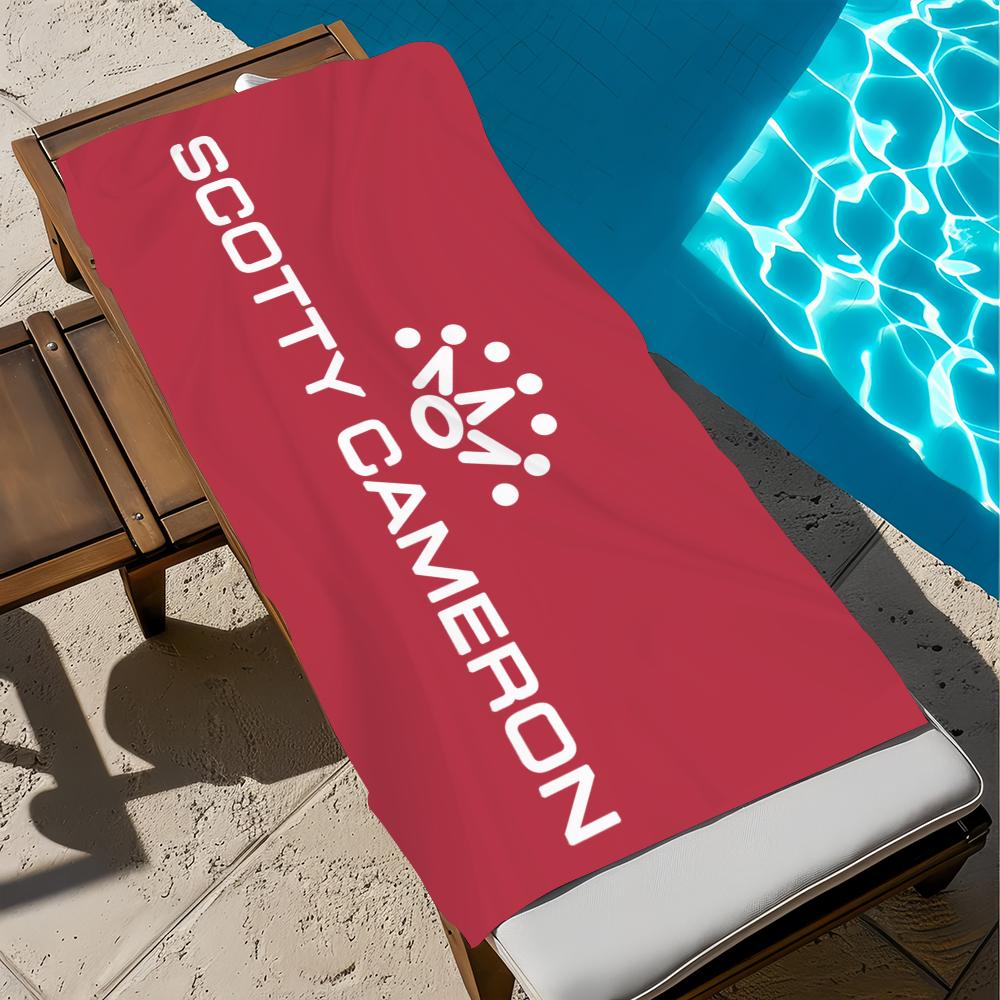 Sports Golf S-Scottyes-y Towel Soft Pool Gift For Travel Gym Shower Camping Quick Dry Sports Large C-Camerones-n Beach Towel