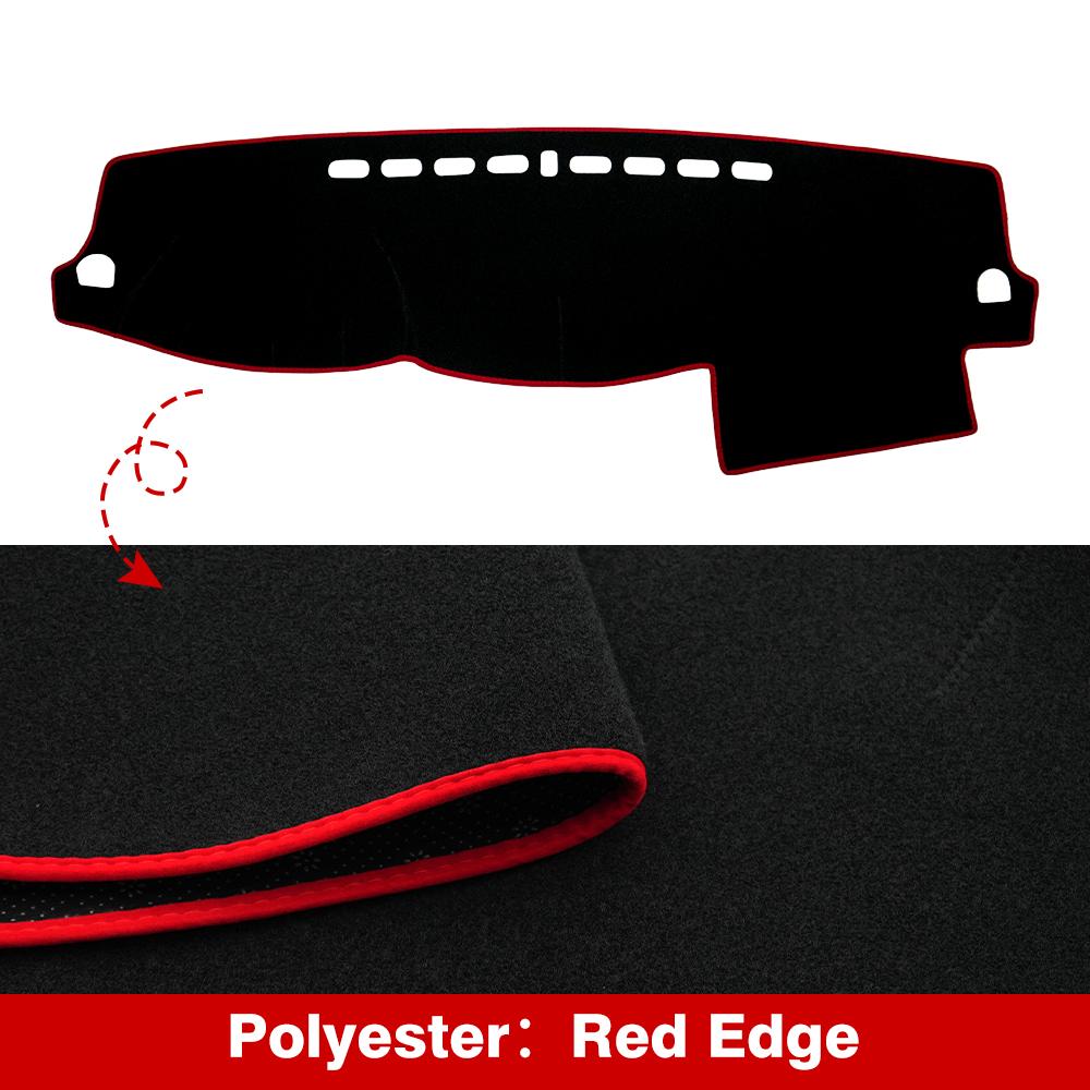 For Mitsubishi Pajero Montero 2007-2017 08 09 10 11 12 13 14 15 16 Dash Mat Anti-UV Carpets Car Accessories Car Dashboard Cover