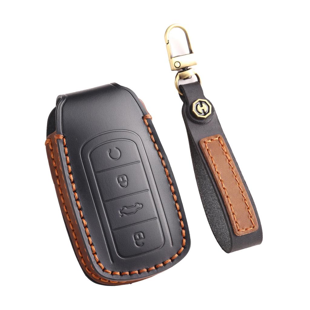 Faux Leather Key Cover for 2022 Chery Tiggo 8 PRO/Arrizo 8