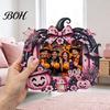 Halloween Photo Frame Frame, Wooden Desktop Picture Holder for Spooky Party Decoration Decorative Mantle Piece And Festive Home Decor, Vintage