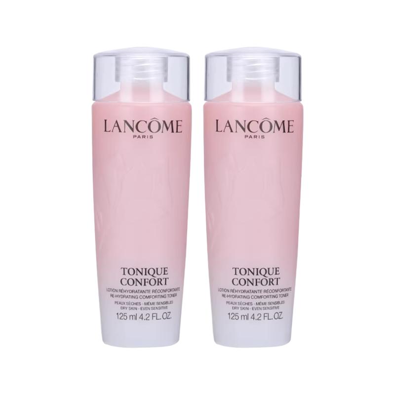 Lancôme Toner/Lotion The third generation of Qingying Dafenshui new version of toner, moisturizing, soothing and hydrating 125ml*2 without gift box розовый