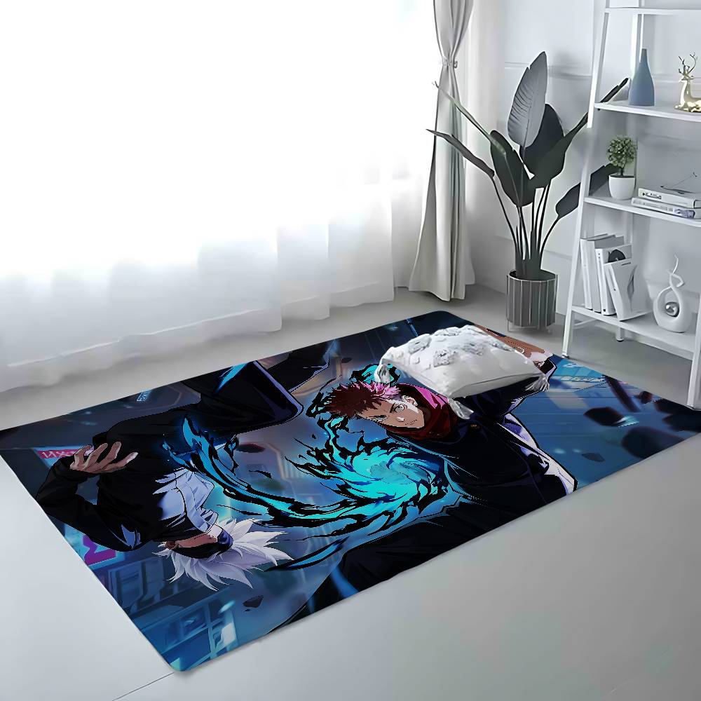 Classic Anime-J-jujutsu-Kaisen-S Cool Carpet Bathroom Anti-slip Mat Door Mat Home Decoration Mat Entrance Mat Scratch-resistant