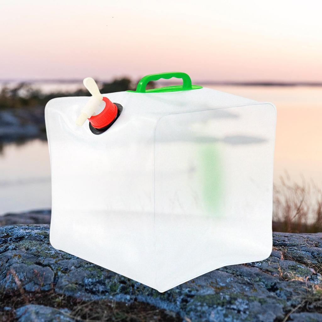 Collapsible Water Container Bag Bottle Carrier Equipment Bucket Tank Storage
