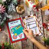 Spiral-Bound Christmas Gift Card Book Multicolor Paper Merry Christmas Card Book DIY Christmas Gifts For Teenagers