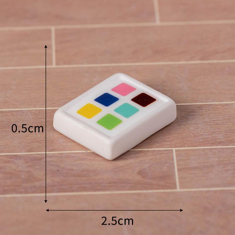 

Мини-картина Маленькая белая собачка, фигурка мультяшного щенка, украшение, микропейзаж, интерьер автомобиля, украшение для домашнего рабочего стола