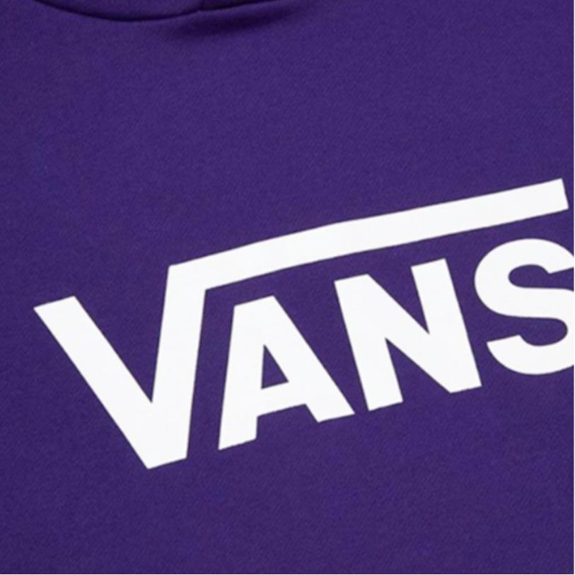 Vans Classic Fleece-Lined Hoodie Pullover Men Tops Purple VN0A3TXI4N1