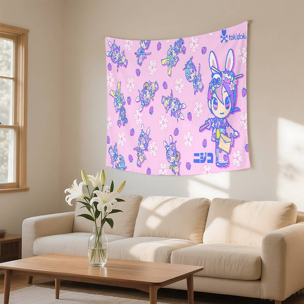 Japan TTokidokiS Tapestry Wall Hanging Tapestry Art Deco Blanket Curtain Hanging At Home Bedroom Living Room Decor