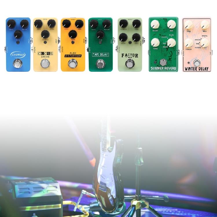 Versatile Guitar Sound Modulator Adjustable Tone Parameters Distortion Delay Effects Ergonomic Aluminum Alloy  Creative Music Tool