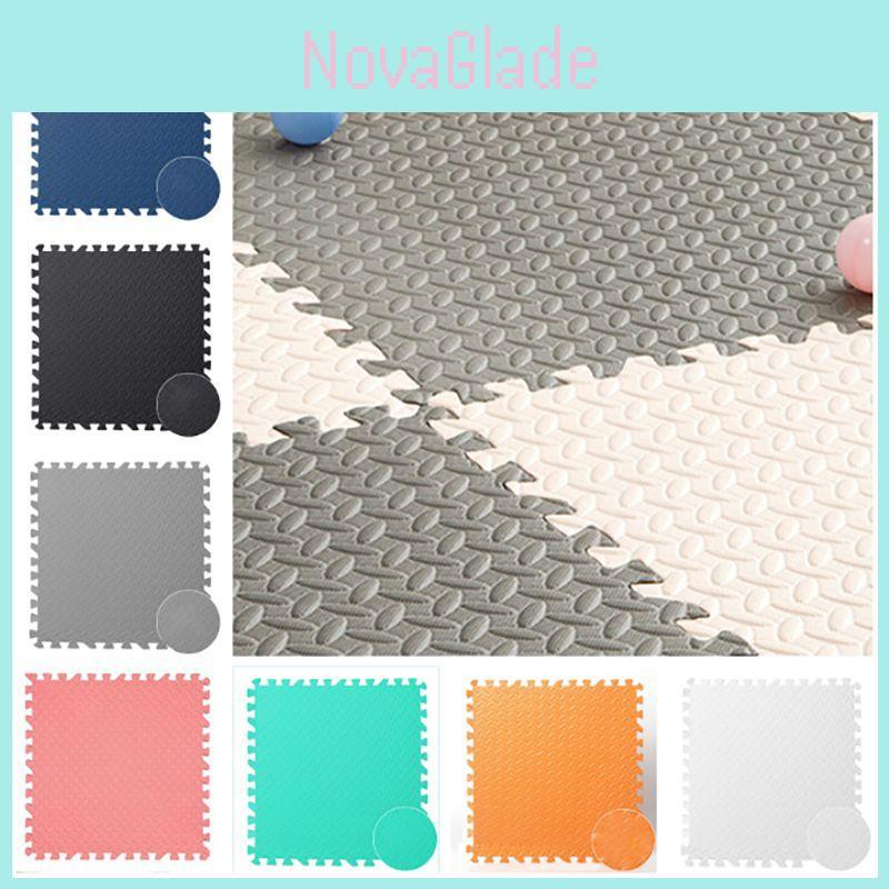 10pcs Eva Foam Mat Soft Floor Tiles For Kids Playrooms And Gym Activities 12mm Thick