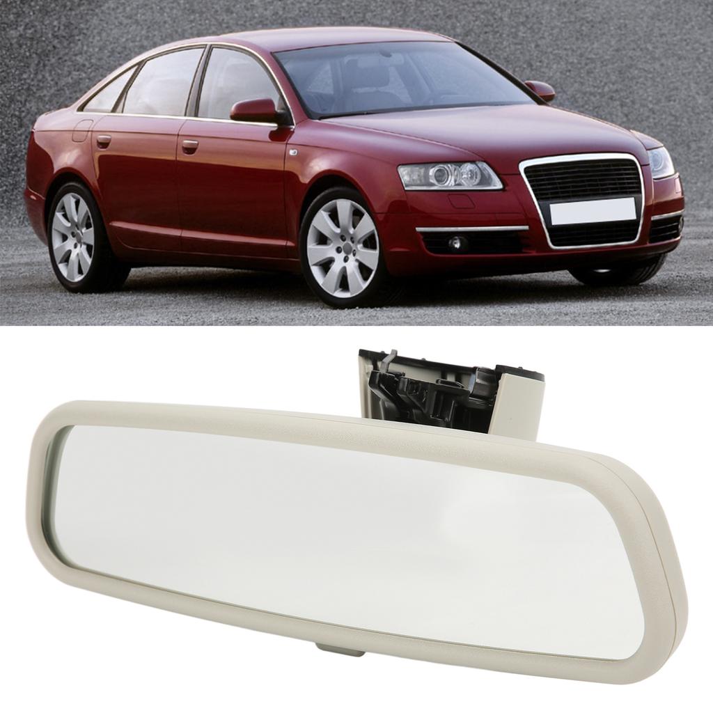 Car Interior Rear View Mirror 4F0857511AA Panoramic Replacement for A6 Q7 2004?2011Beige