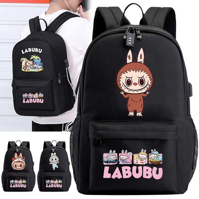 Canvas Printed Backpack Teenger Student Bookbag Boy Girl Large Capacity Waterproof Bagpack Men Women Travel Bag Kid Gift