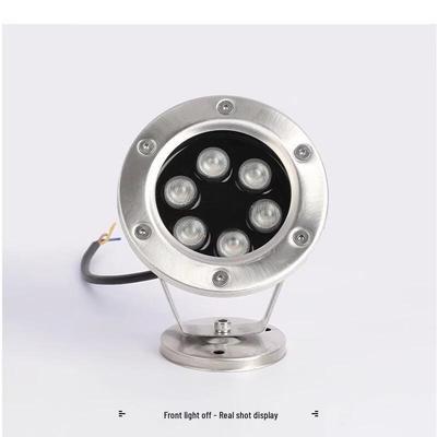 24W Stainless Steel Multi-Color Underwater LED Light