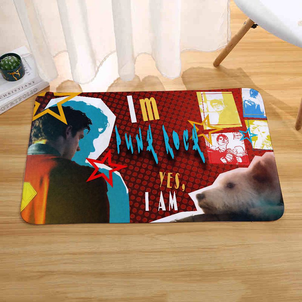 S-Superman Floor Mats Home Laundry Rug Carpet For Living Room Decor Lounge Area Anti-slip Foot Mat Entrance Doormat