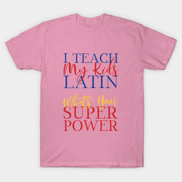 T Shirt Women Superhero Latin Homeschool Mom Harajuku Print Kawaii Tshirt Summer Short Sleeve Female T-Shirt Top Tee