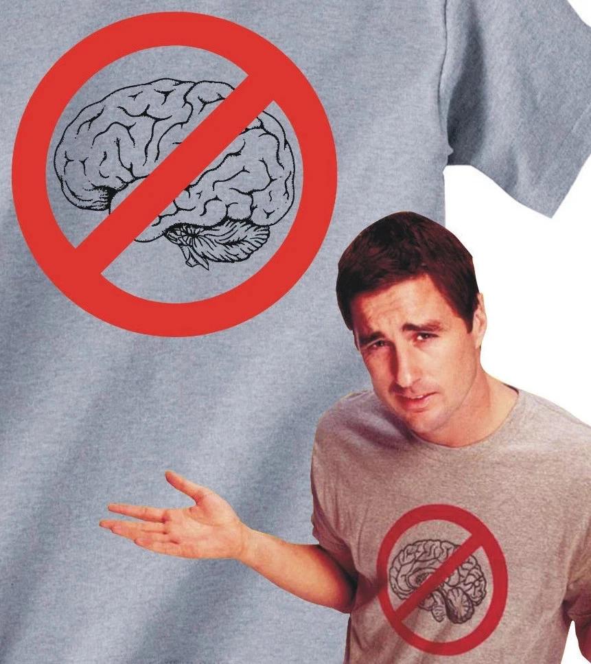 Vintage No Brain T-Shirt , tshirt brawndo funny S