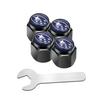 4Pcs Waterproof Car Wheel Tire Valve Caps Air Covers for Subaru XV WRC WRX BRZ FORESTER IMPREZA LEGACY OUTBACK STI TRIBECA Y17