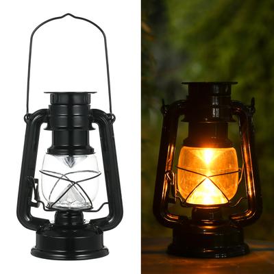 Luces de Linterna Parpadeantes con Energía Solar Tomshine IPX4 Resistente al Agua Linterna Colgante para Exterior Lámpara de Paisaje con