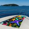 Extra Large Microfiber Beach Towel That Is Sand-Resistant, Highly Absorbent, And Perfect for Outdoor Activities Like Hiking And