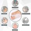 3 Paar X Gel Hallux-Valgus-Korrektor Zehenschützer Begradiger Separatoren Zehenspreizer (6 Stück)