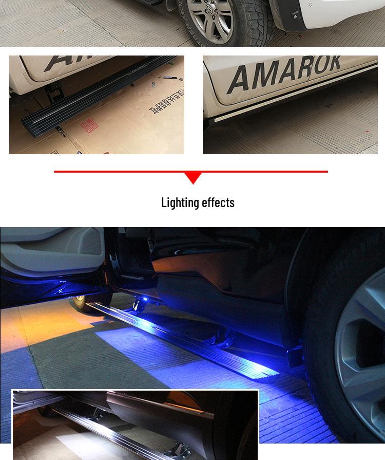 Electric Running Boards for Chevrolet, Raptor F150, Tundra, Hilux, Navara, Titan