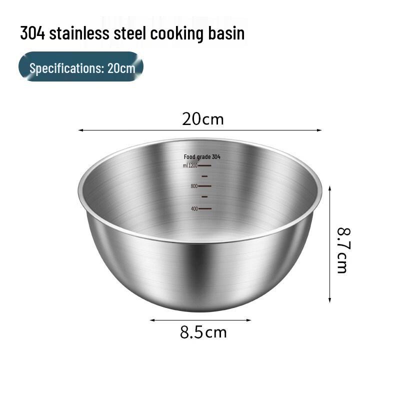 Салатник ZISIZ 316 из пищевой нержавеющей стали
