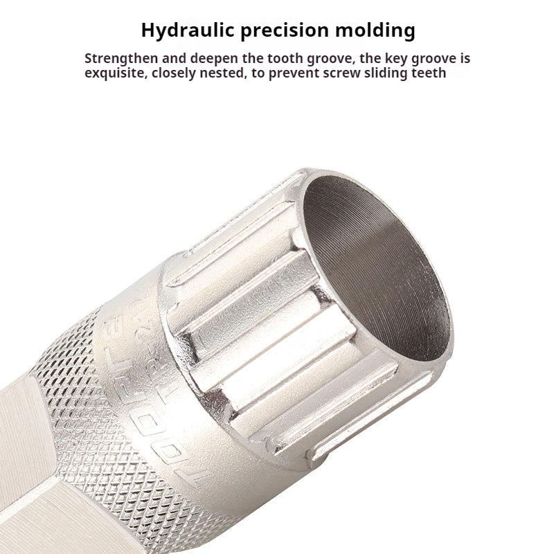 Mountain Bike Rotating Flywheel Removal Tool Wrench Road Bicycle Rotating Flywheel Gear Disassembly And Assembly Sleeve