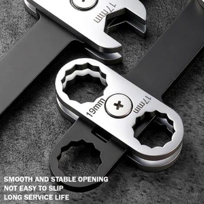 8-in-1 Multi-Size Universal Torx Wrench Dual End Open Box Combination Plum Wrench Portable Design Manual Operation