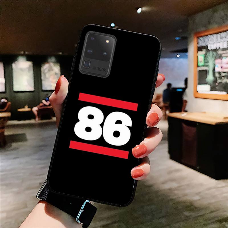 Yinuoda 86 Eighty Six Anime Phone Case for Samsung S10 21 20 9 8 plus lite S20 UlTRA 7edge