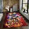 Anime Characters Designed floor mat, suitable as a non-slip mat for the living room or bedroom sofa