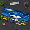 Snoopy Print Mouse Pad, for Keyboard Pad Laptop PC Mat for Office Home Use, Desk Decor, Perfect Birthday Gift for Gamers