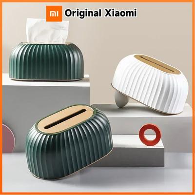 Desktop Tissue Box with Automatic Lifting and Lowering Simple Modern Paper Drawer Household Living Room High-end Paper Drawer