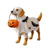 Halloween Decor with Dog Holding Pumpkin Bowl for Tabletop, Shelf, Mantel, Party & Festive Home Display (1 Piece)