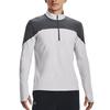 Under Armour Color Block Breathable Casual Long Sleeve T-Shirt Men tops Black White 1326595-018