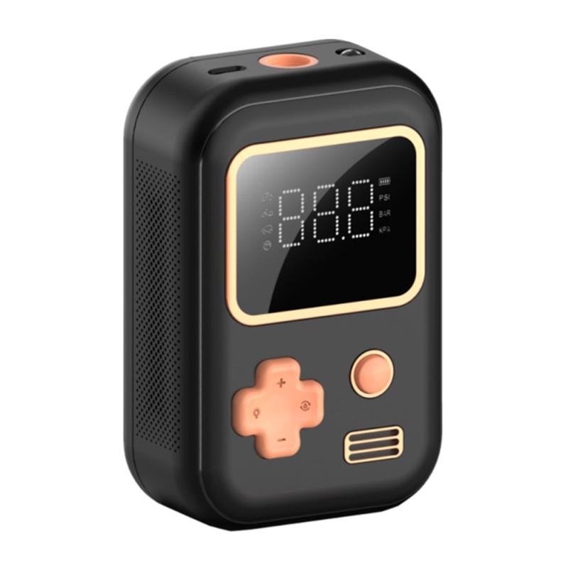 

Car Tyre Pump Small Tyre Inflator Air Compressor Car Pump Electric Bike Pump Car Air Pump Handheld Auto Air Pump ABS