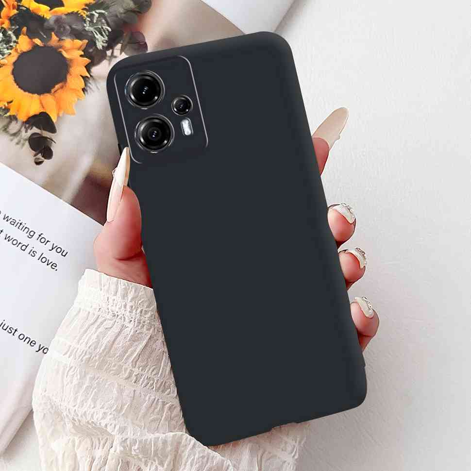 

For Motorola Moto G13 4G 6.5 Case Fashion Flower Butterfly Soft Silicone TPU Black Cover For MOTO G13 Moto G23 4G Phong Shell Moto G13 G23 4G